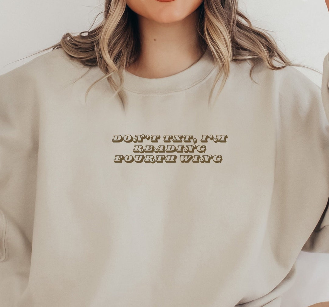 Fourth Wing Sweatshirt Fourth Wing Merch Fourth Wing Shirt Etsy UK