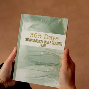 365 Days Chronological Bible Reading Plan - Etsy