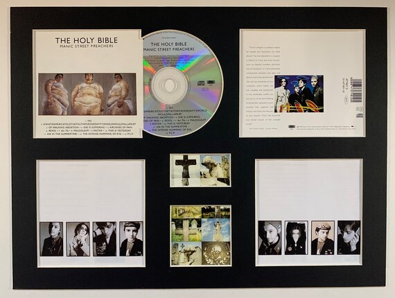 MANIC STREET PREACHERS - the Holy Bible - Album Display Deluxe - Etsy