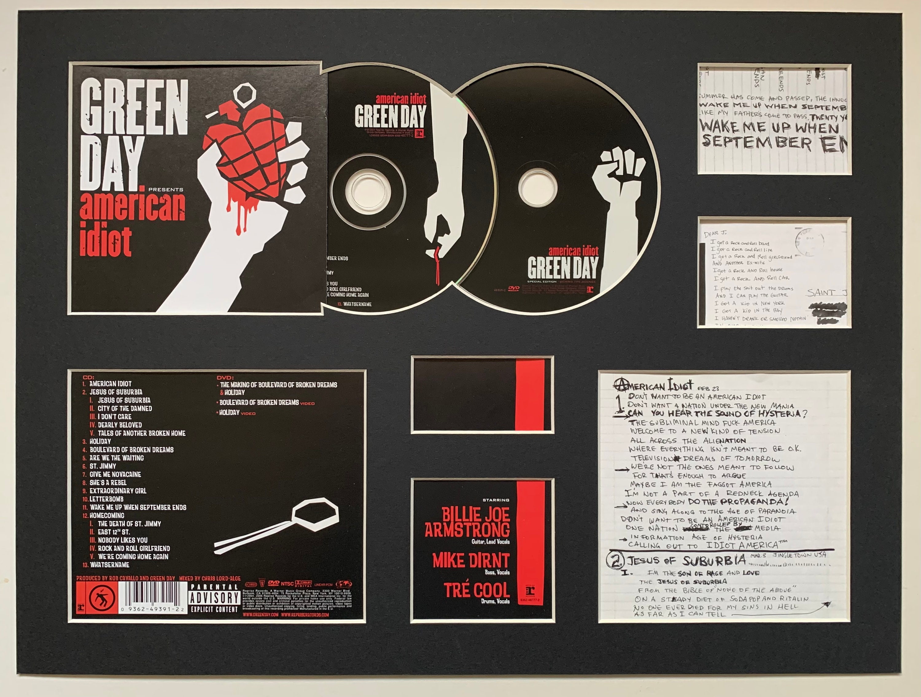 GREEN DAY - American Idiot - Album Display 2 - Etsy