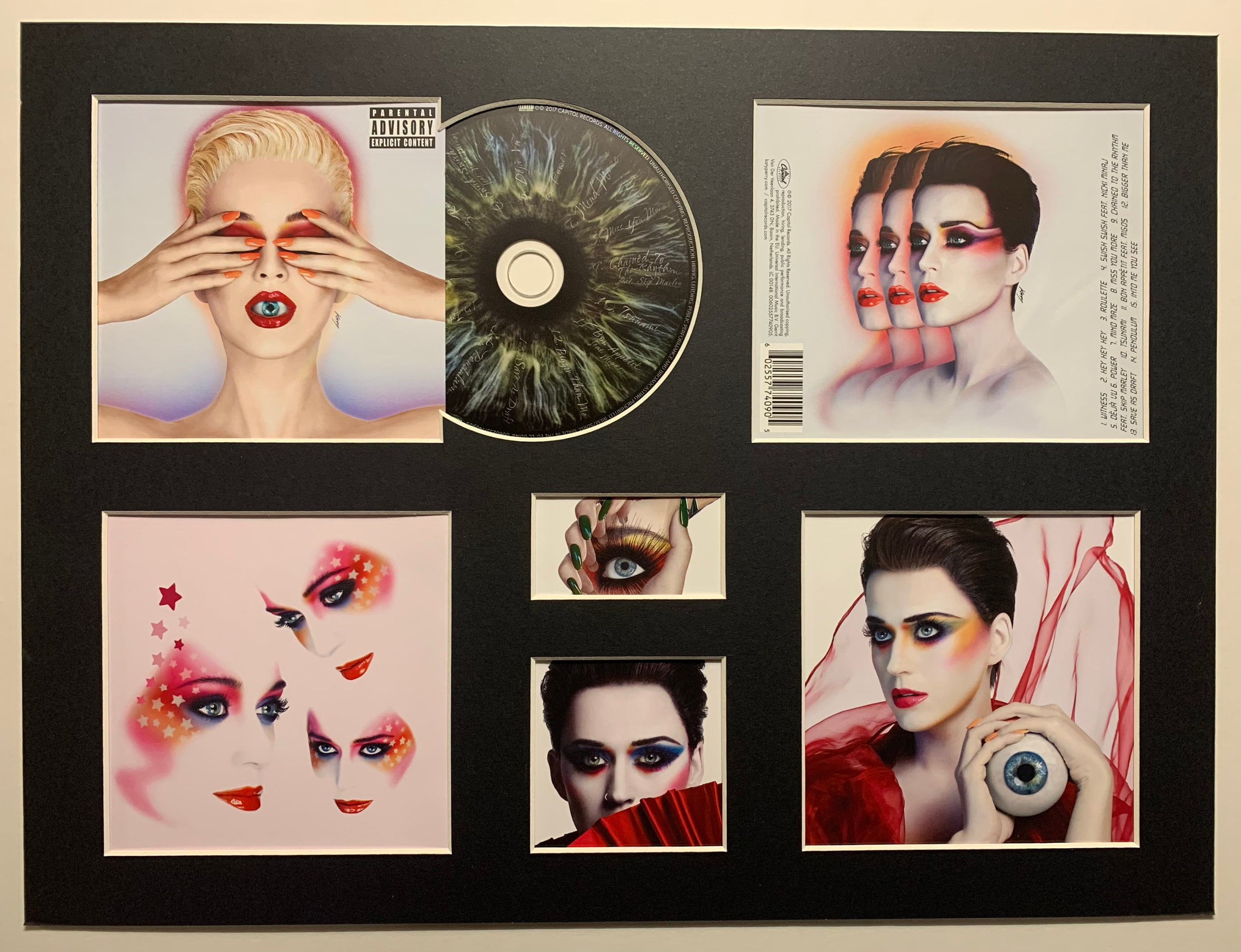 KATY PERRY Witness Album Display Deluxe Etsy