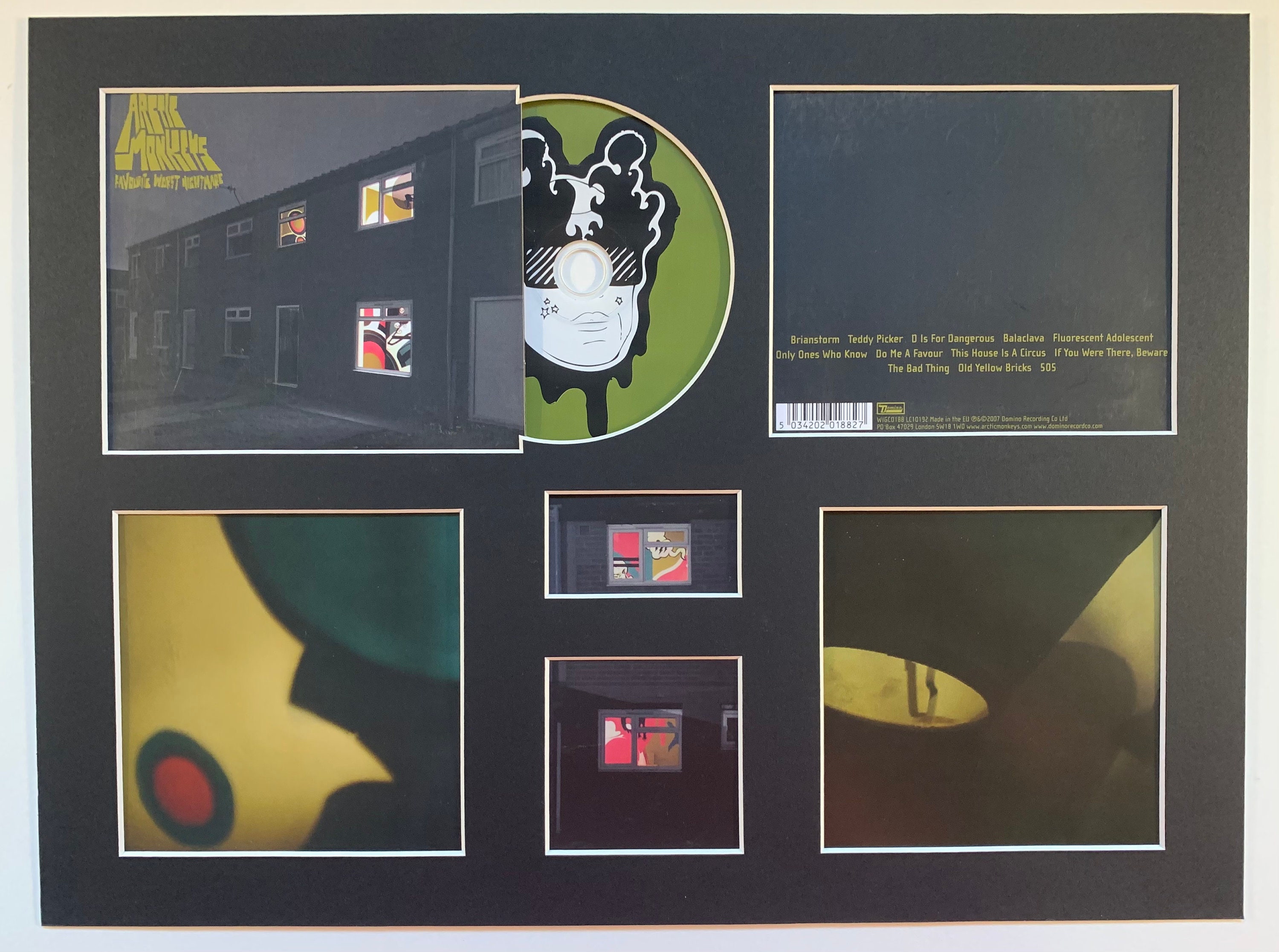 ARCTIC MONKEYS Favourite Worst Nightmare Album Display Deluxe Etsy