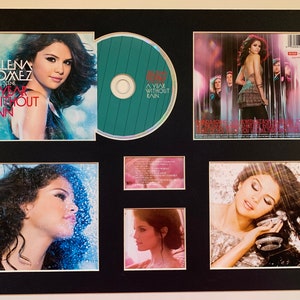 SELENA GOMEZ - A Year Without Rain - Album Display Deluxe - Etsy
