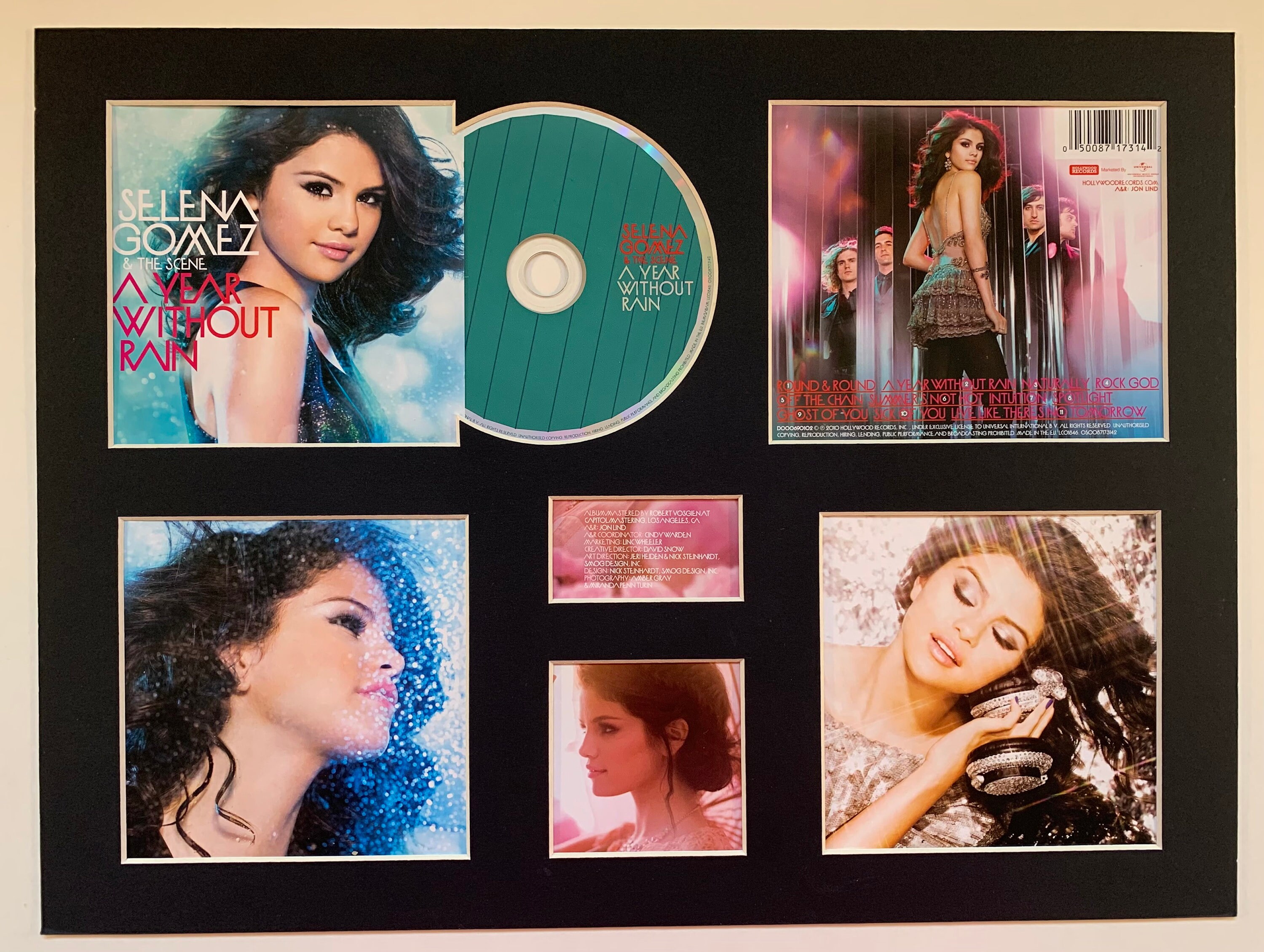 SELENA GOMEZ - A Year Without Rain - Album Display Deluxe
