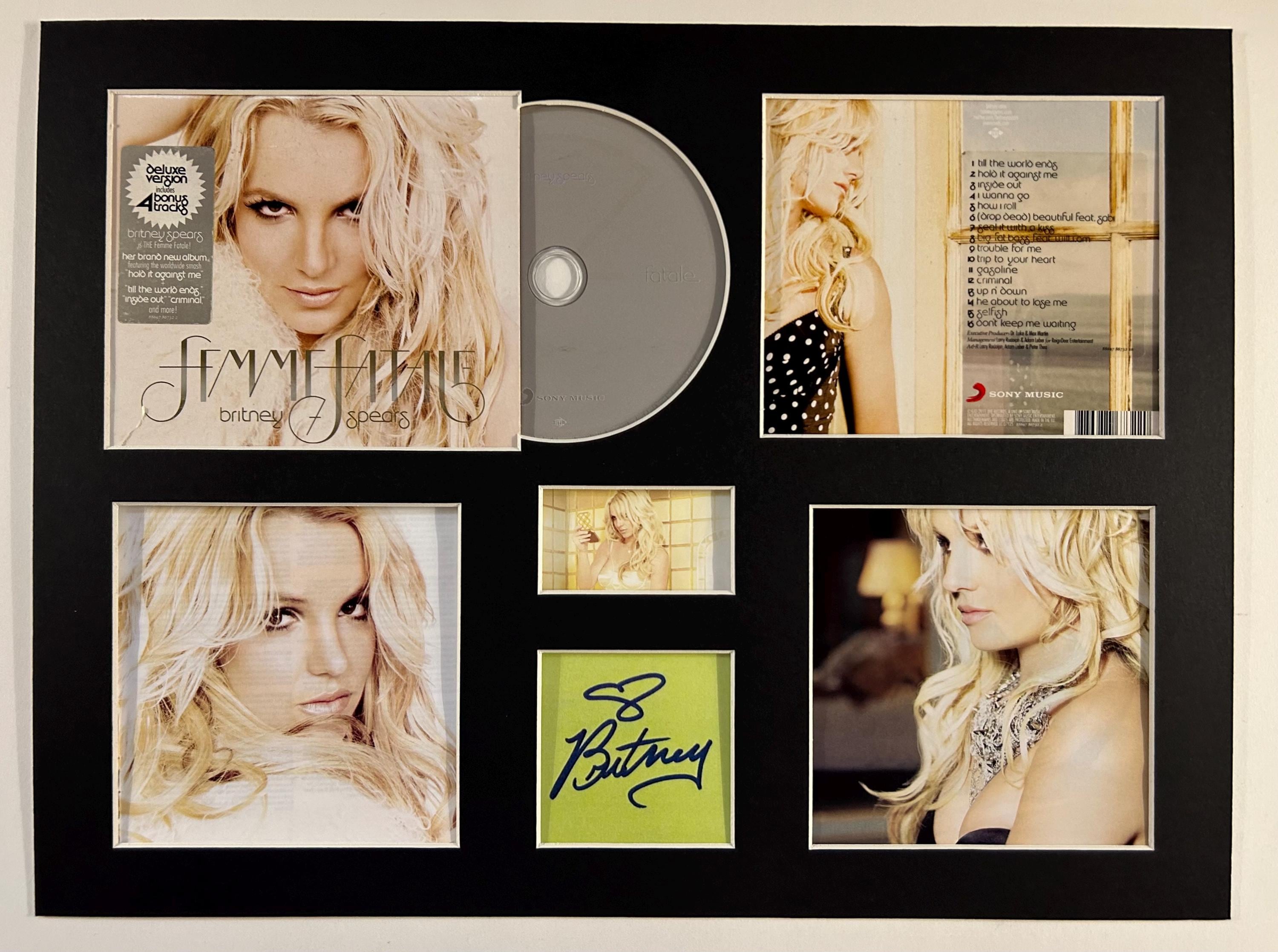 BRITNEY SPEARS - Femme Fatale - Album Display Deluxe - Etsy