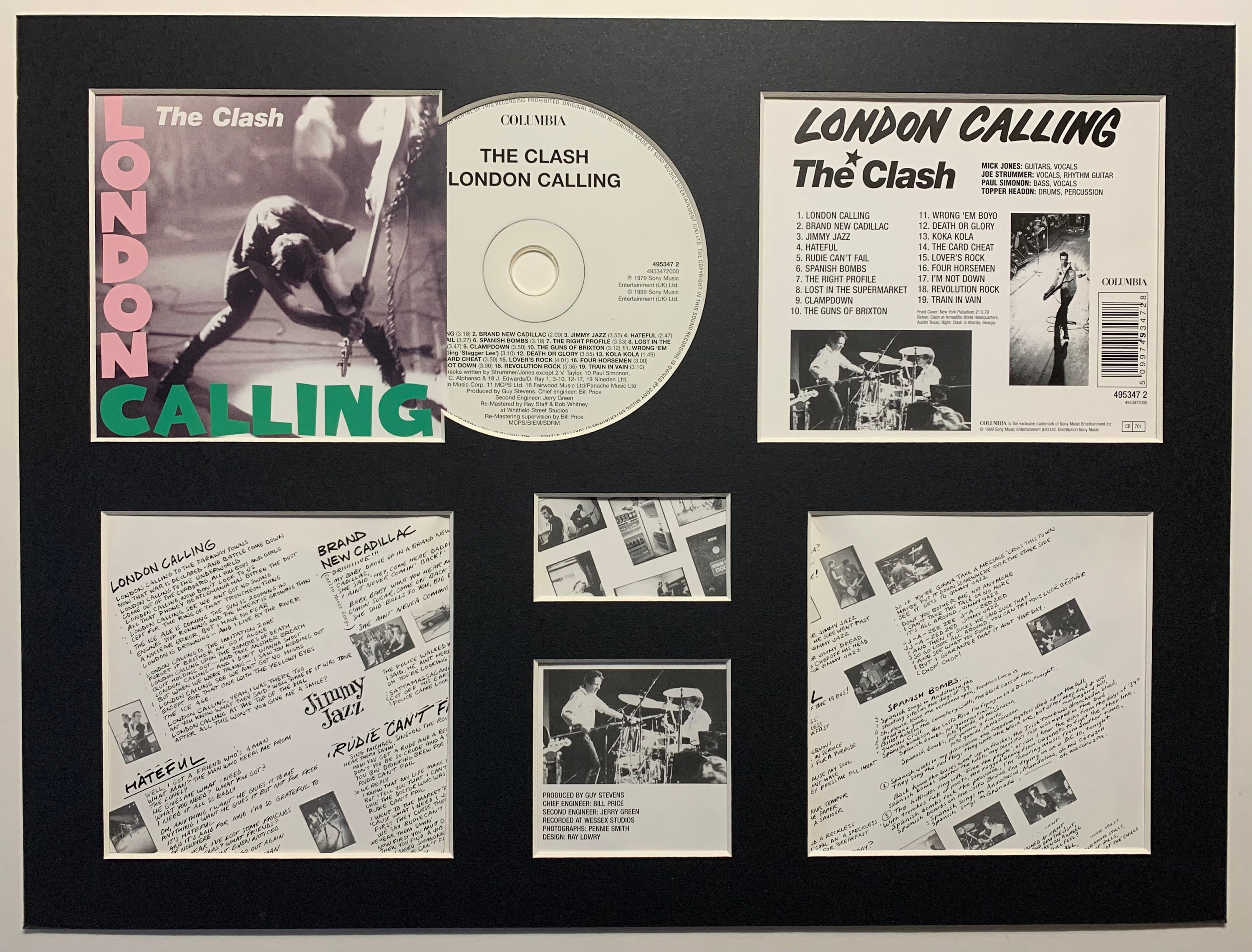THE CLASH - London Calling - Album Display Deluxe