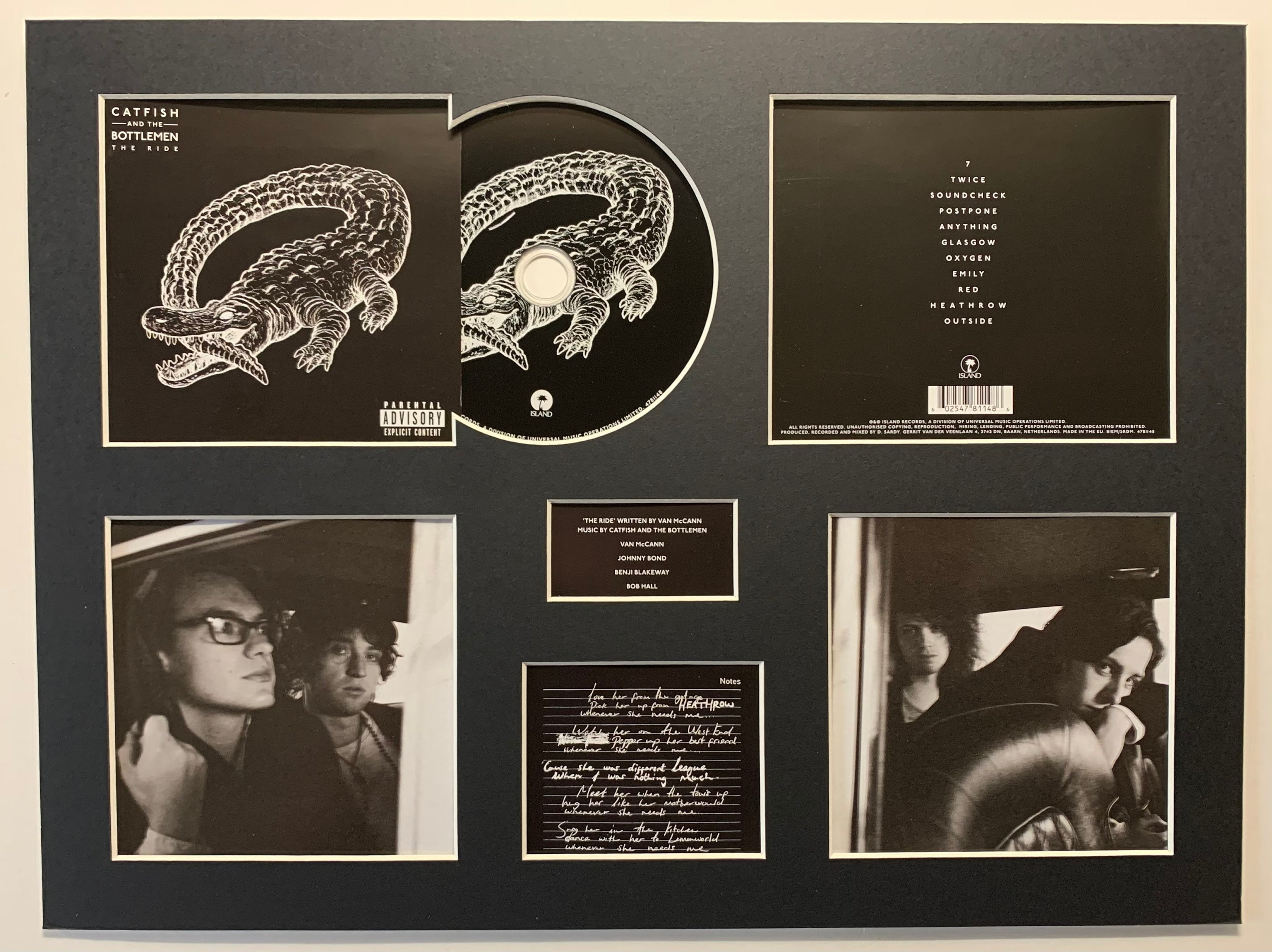 CATFISH & THE BOTTLEMEN - The Ride - Album Display Deluxe