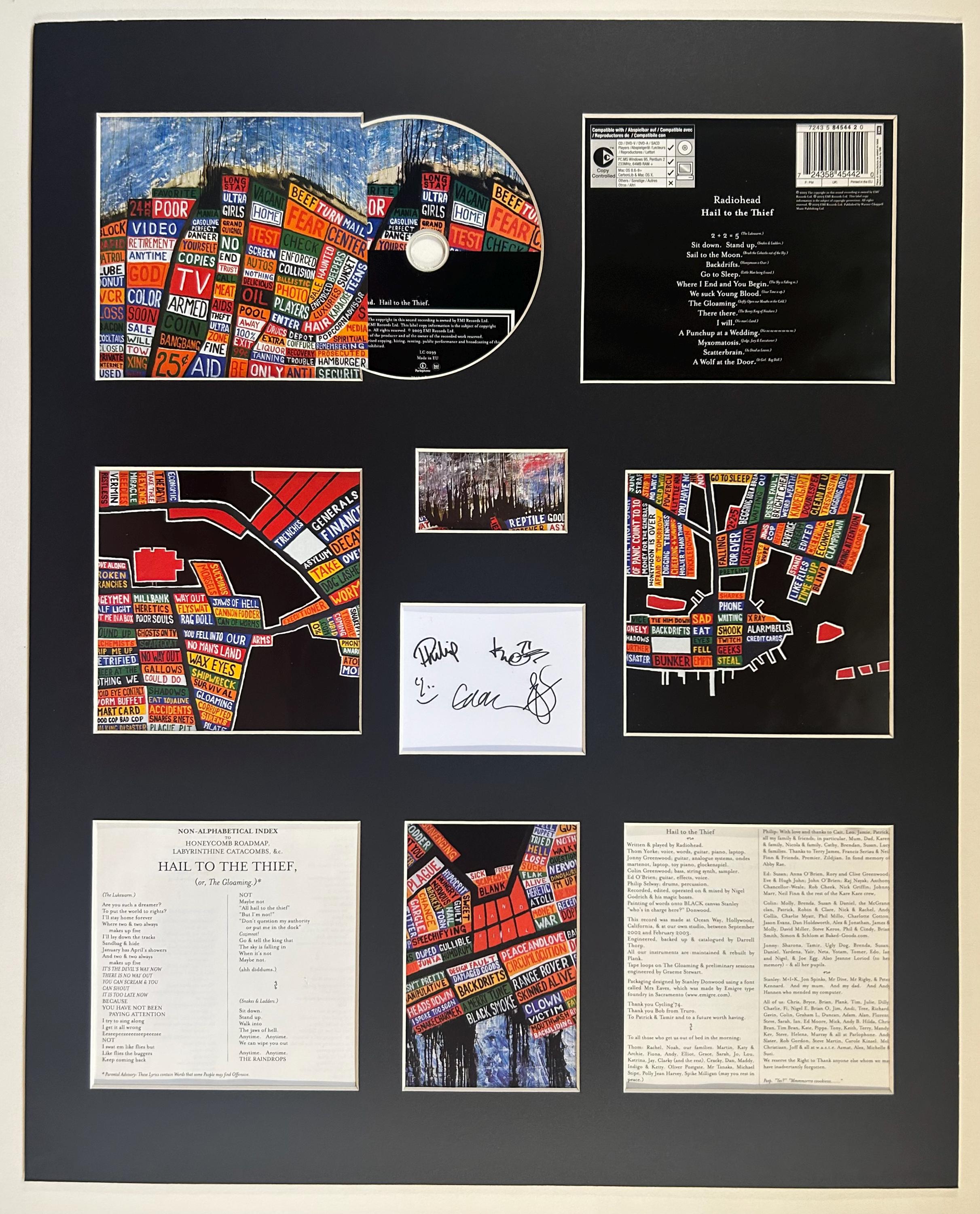Radiohead Poster Hail to the Thief - Etsy