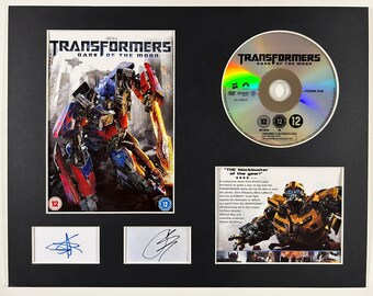 TRANSFORMERS - Dark of The Moon - Shia LaBeouf - Tyrese Gibson - DVD Movie Display