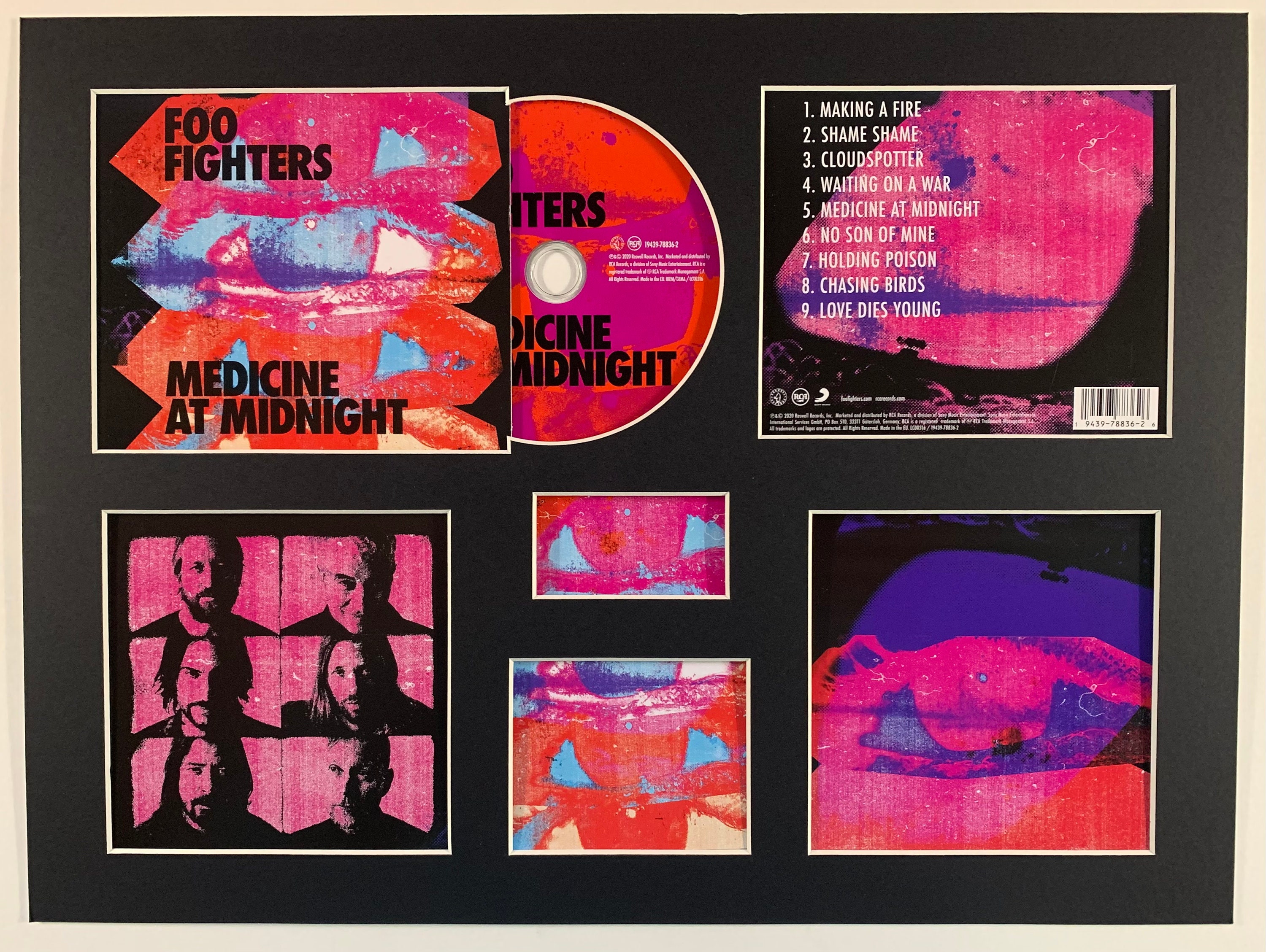 FOO FIGHTERS - Medicine at Midnight - Album Display Deluxe - Etsy