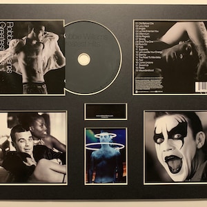 ROBBIE WILLIAMS - Greatest Hits - Album Display Deluxe