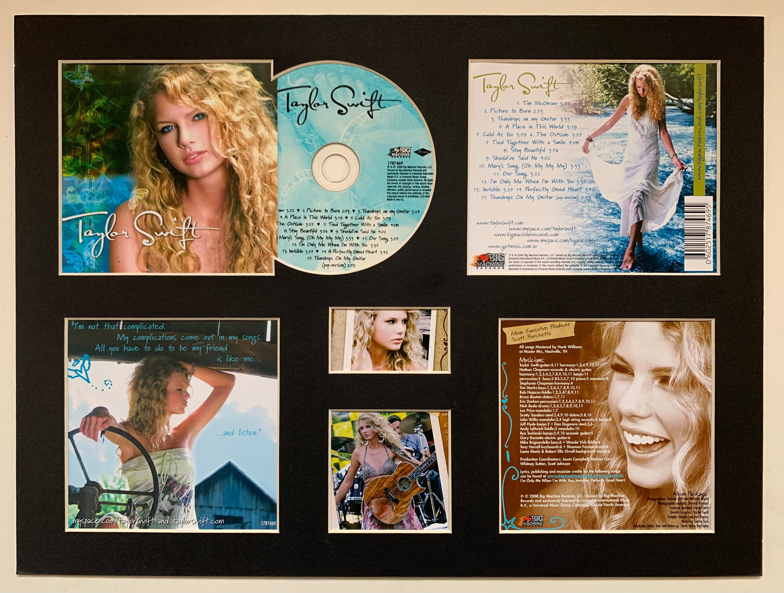 TAYLOR SWIFT - Taylor Swift - Album Display Deluxe - Etsy