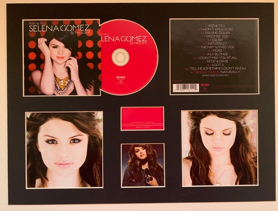 SELENA GOMEZ - Kiss & Tell - Album Display Deluxe - Etsy