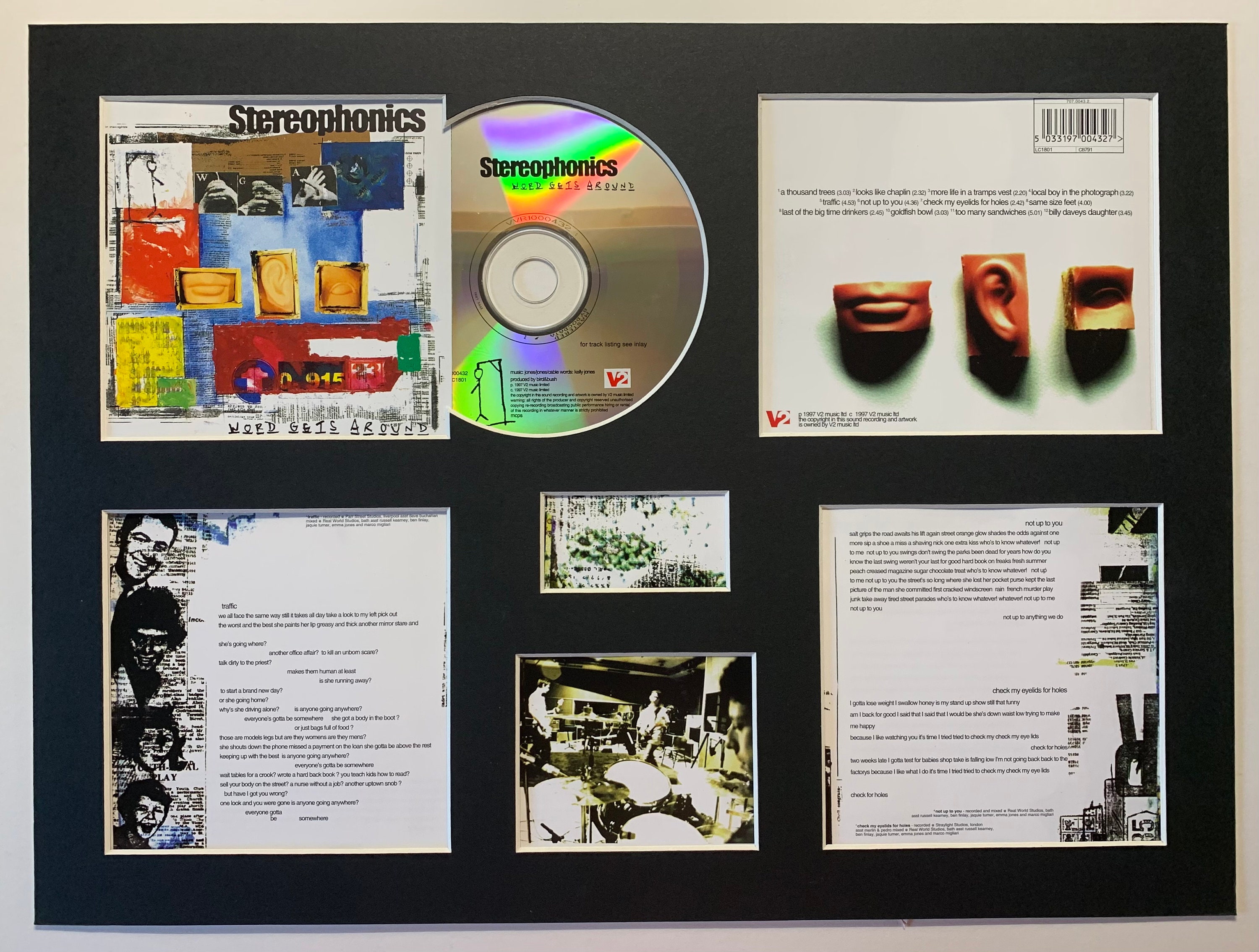 STEREOPHONICS - Word Gets Around - Album Display Deluxe - Etsy