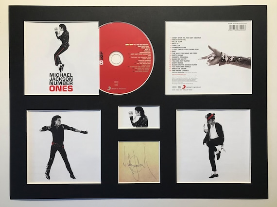 MICHAEL JACKSON - Number Ones - Album Display Deluxe - Etsy