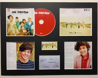 [One Direction] ワンダイレクション 直筆サイン入り 缶ケース ワン・ダイレクションの直筆サイン入りブックレット - Etsy 日本