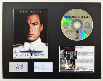 UNDER SIEGE - Steven Seagal - Tommy Lee Jones - DVD Movie Display