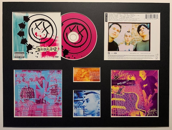 BLINK 182 - Blink 182 - Album Display Deluxe - Etsy