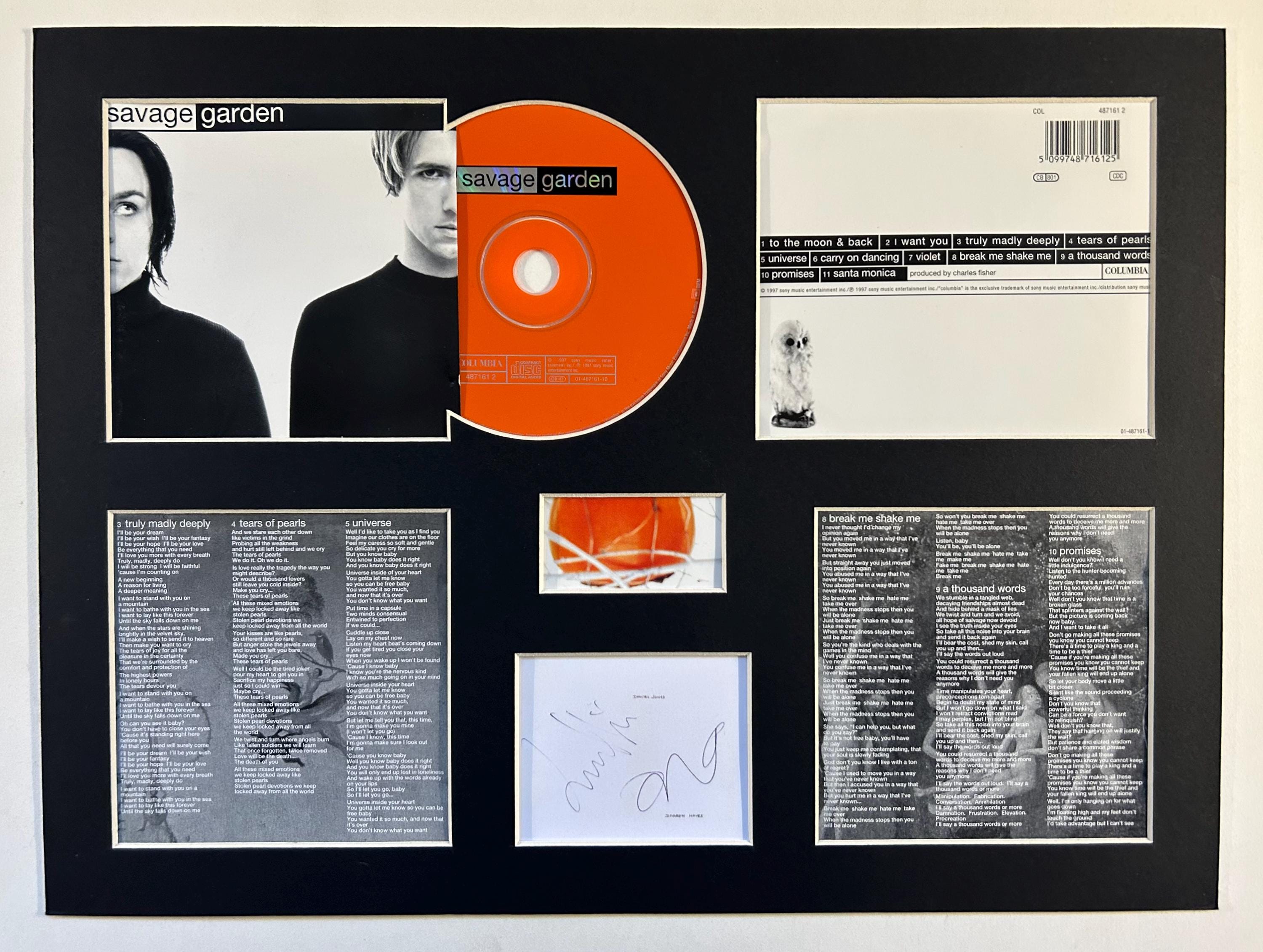 Savage Garden - Etsy