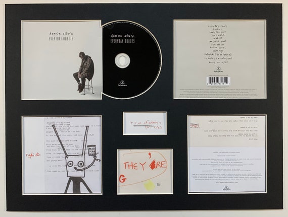 DAMON ALBARN - Everyday Robots - Album Display Deluxe - Etsy