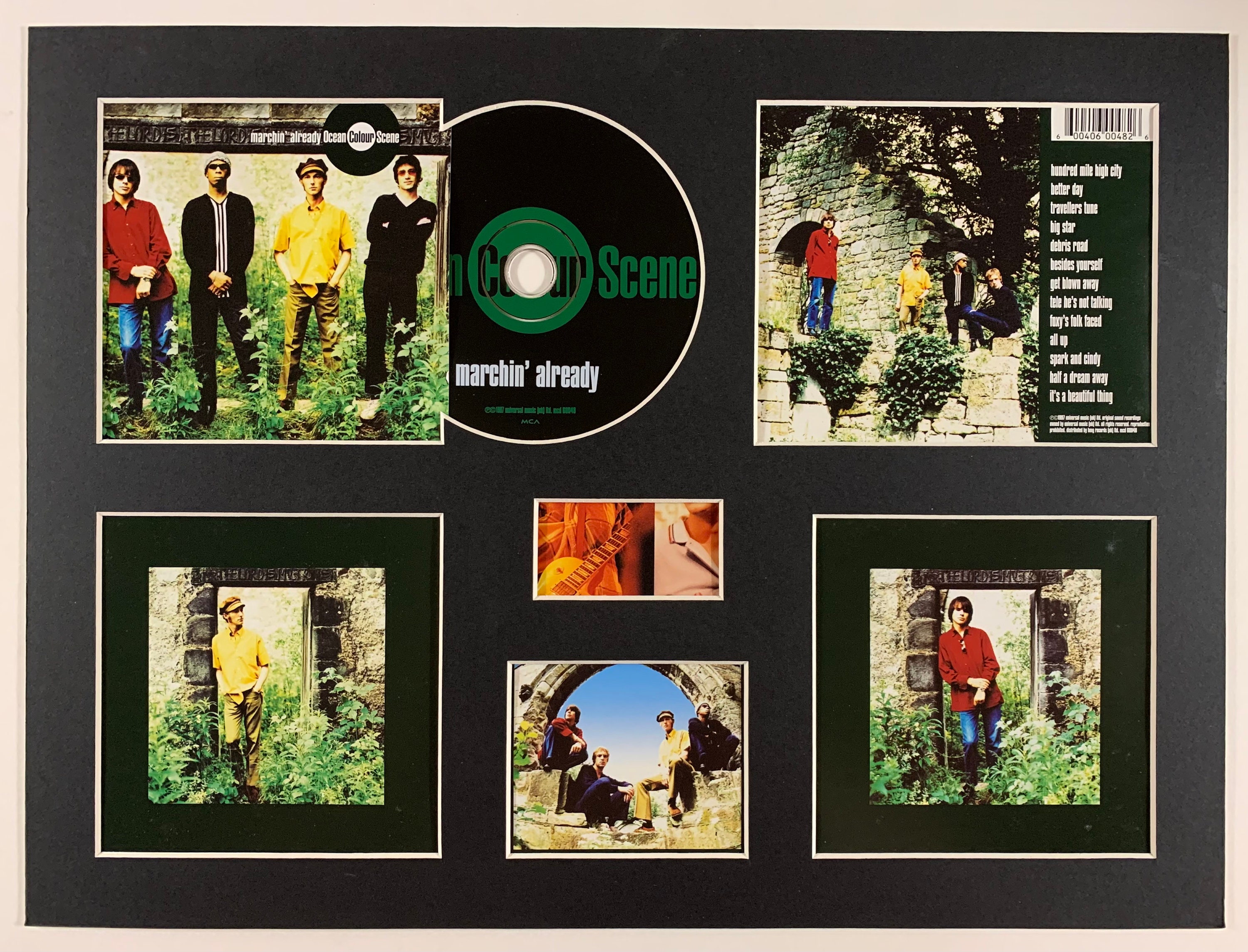 OCEAN COLOUR SCENE - Marchin Already - Album Display Deluxe - Etsy UK