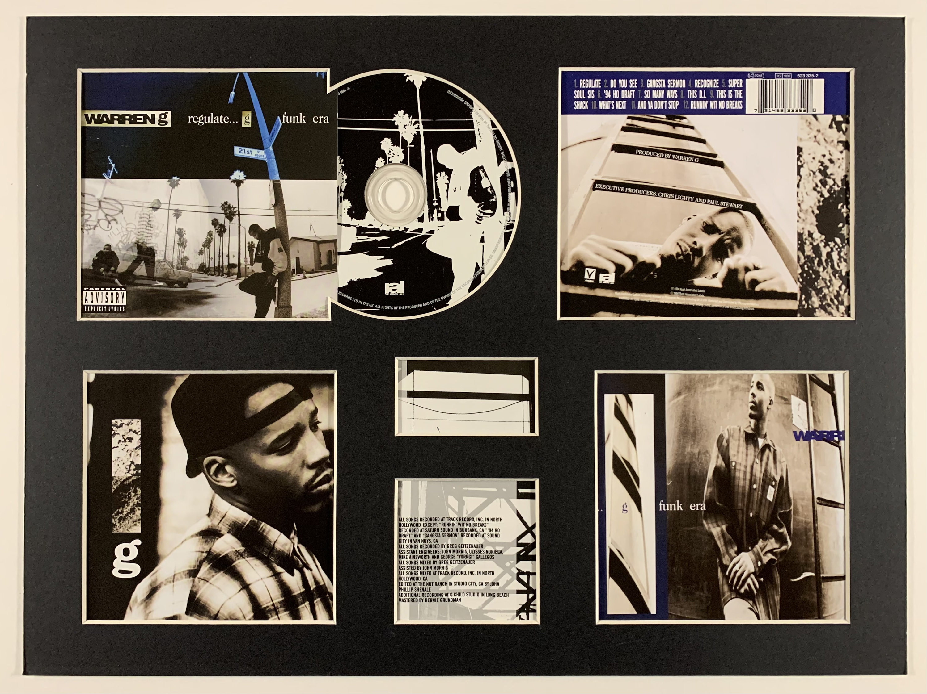 WARREN G - Regulate G Funk Era - Album Display Deluxe - Etsy