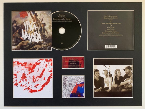 COLDPLAY - Viva La Vida - Album Display Deluxe - Etsy