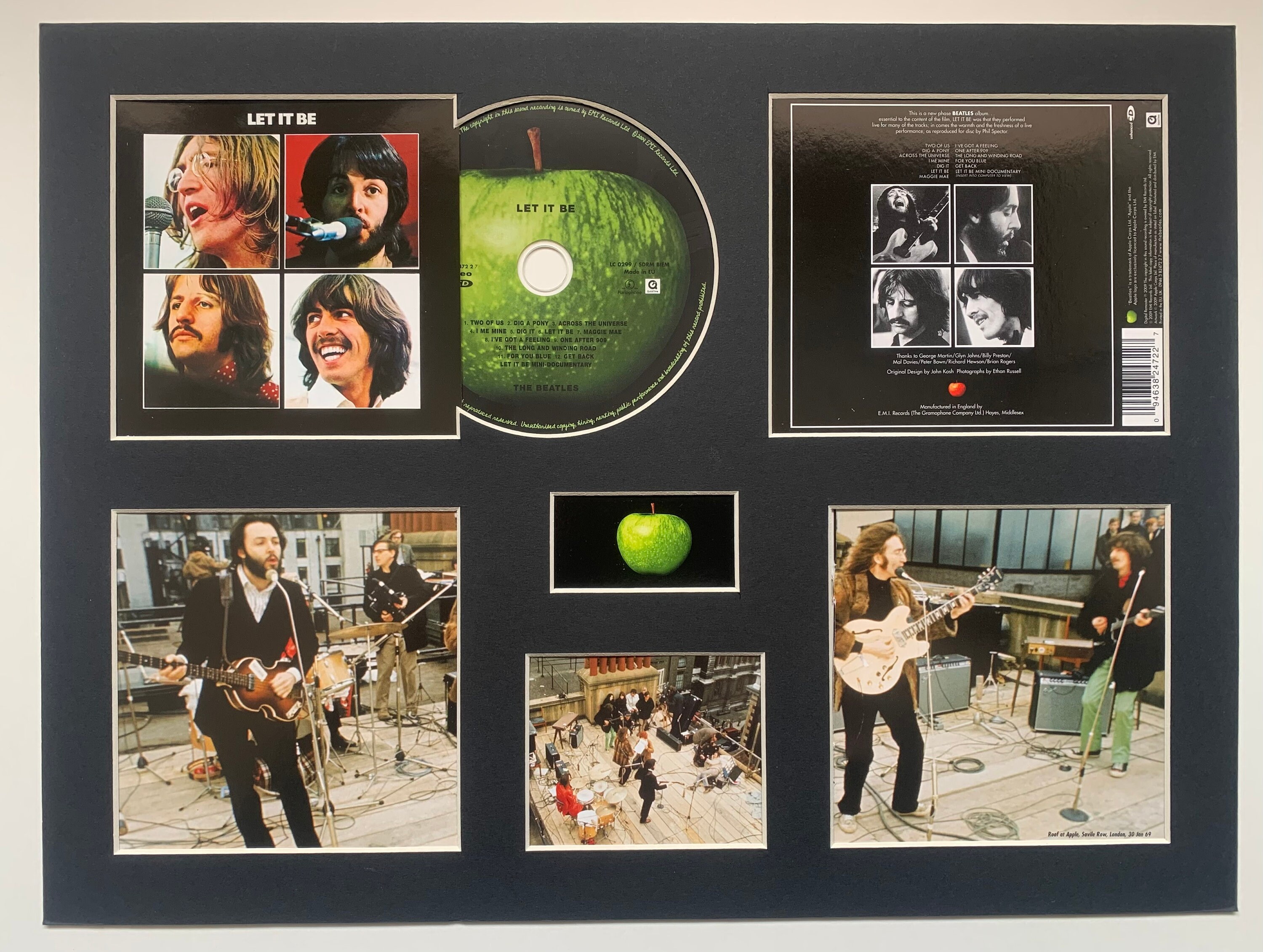 THE BEATLES - Let It Be - Album Display Deluxe - Etsy