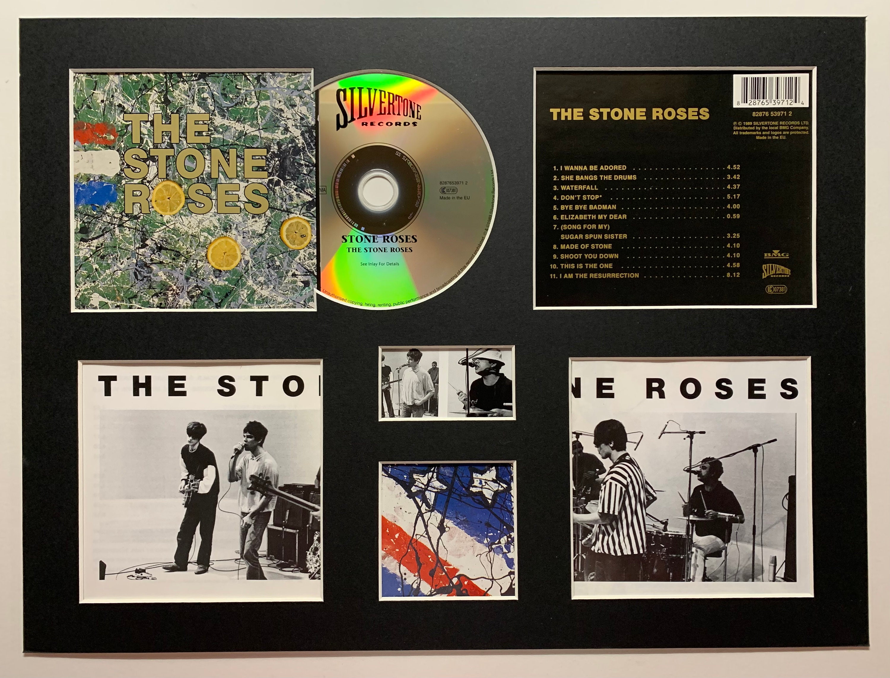 THE STONE ROSES - the Stone Roses - Album Display Deluxe - Etsy