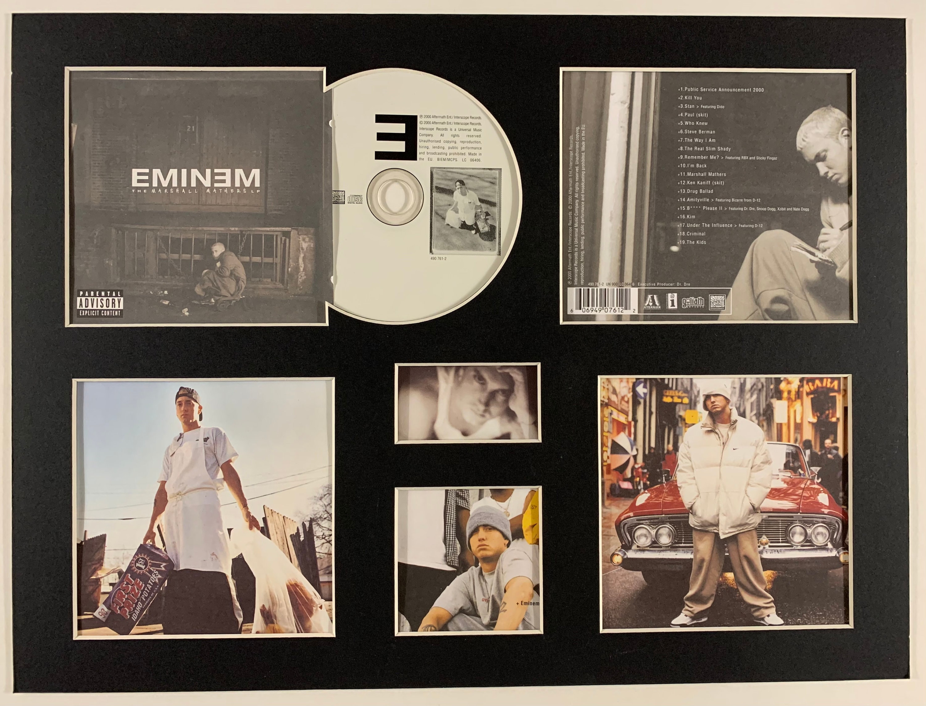 EMINEM the Marshall Mathers LP Album Display Deluxe Etsy