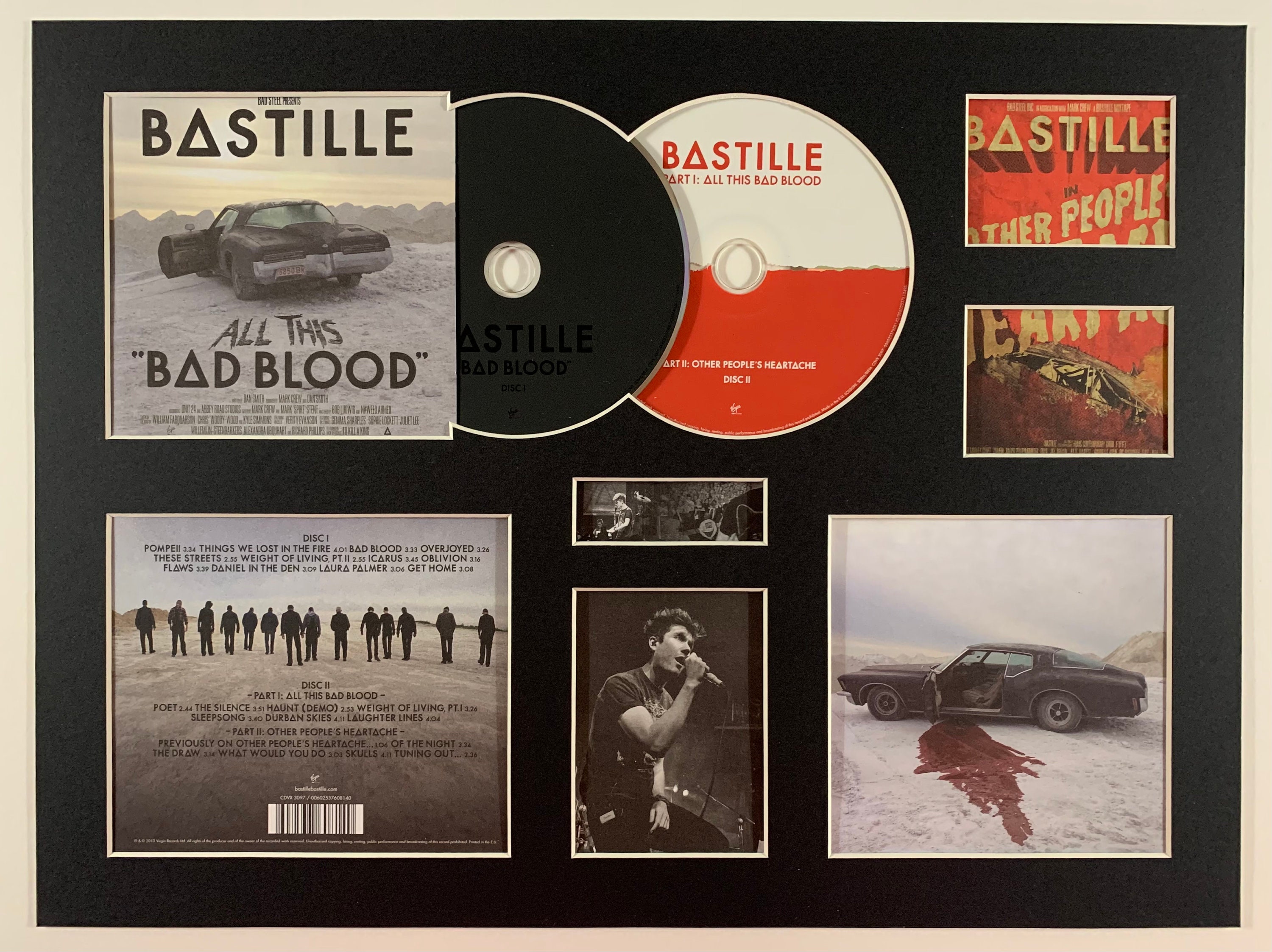BASTILLE - Bad Blood - Album Display 2 - Etsy
