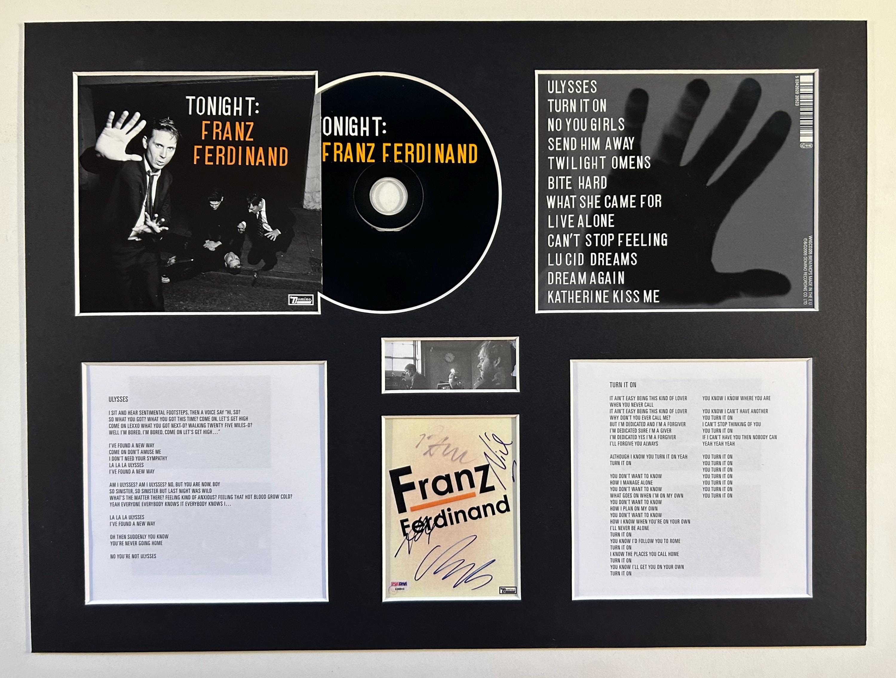 FRANZ FERDINAND - Tonight - Album Display Deluxe - Etsy