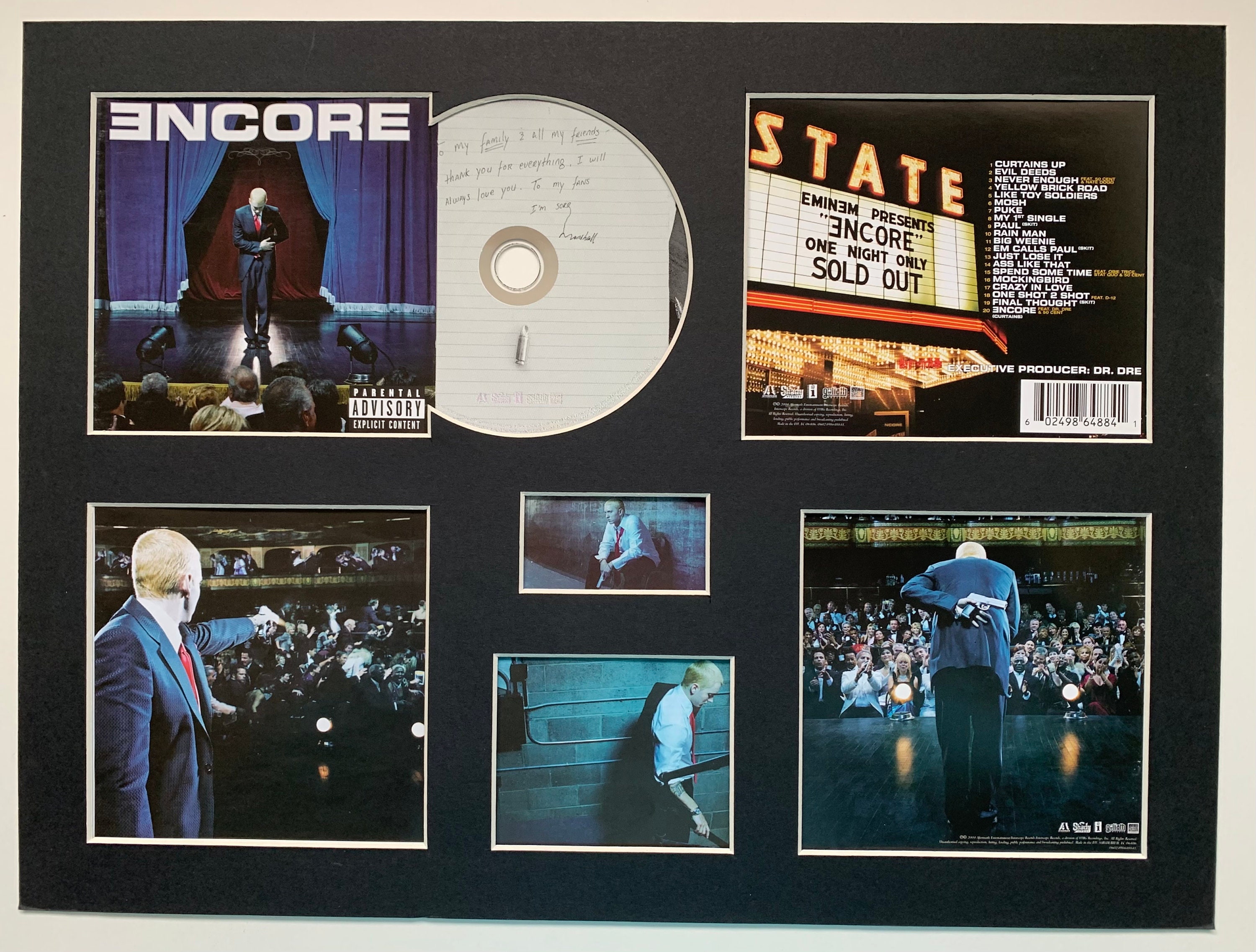 EMINEM - Encore - Album Display Deluxe - Etsy