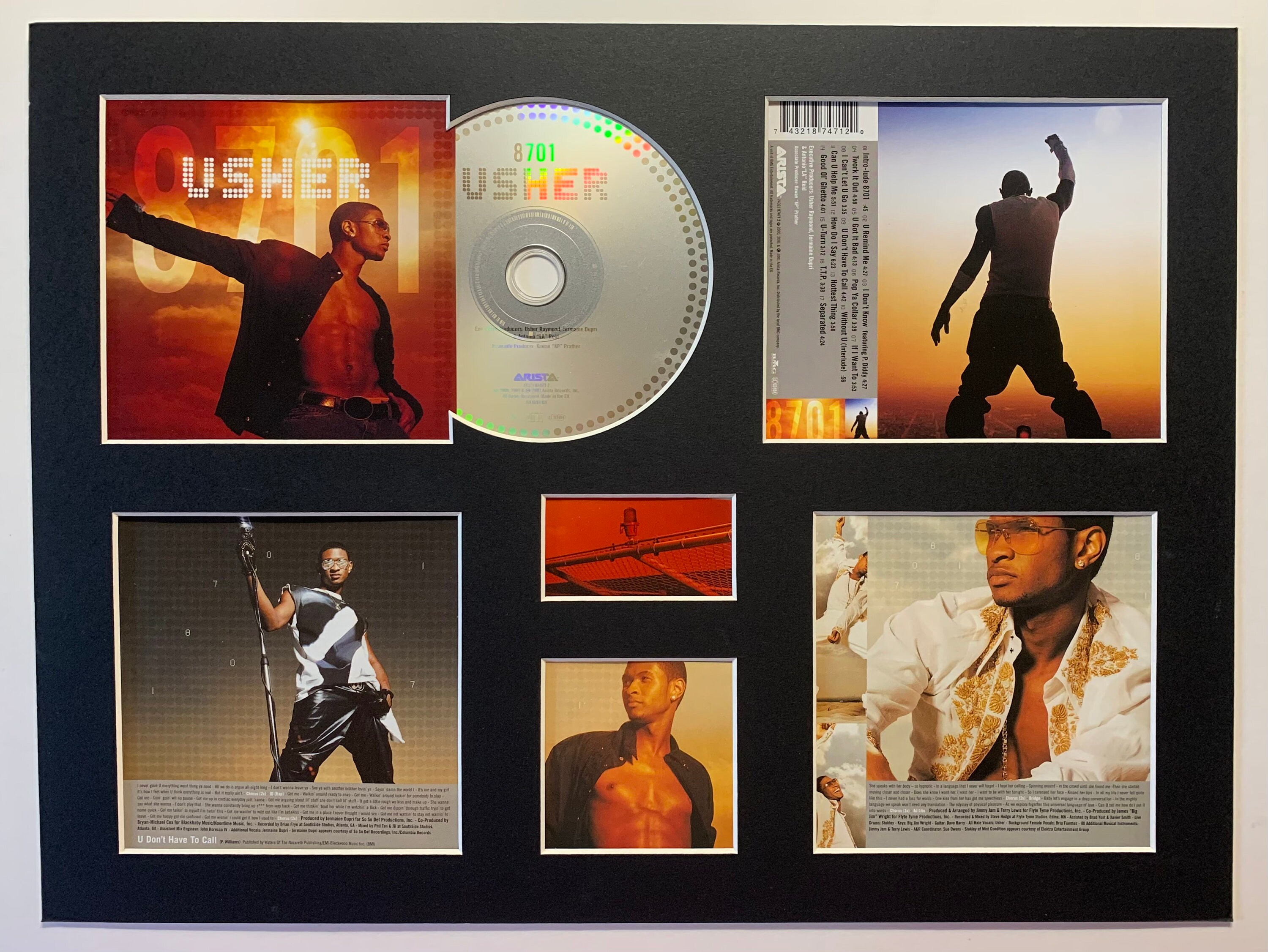 USHER - 8701 - Album Display Deluxe - Etsy