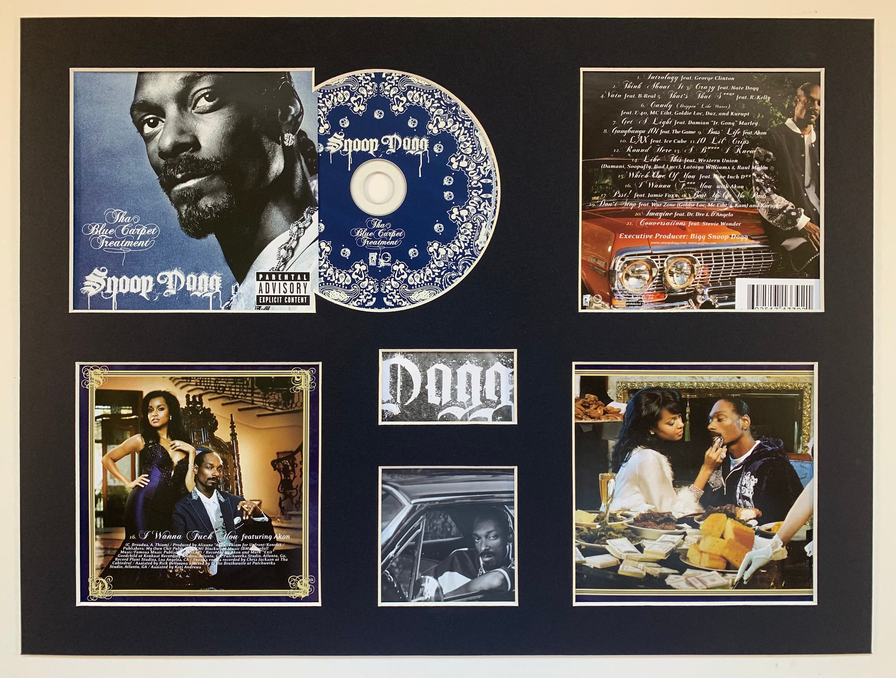 SNOOP DOGG - Tha Blue Carpet Treatment - Album Display Deluxe - Etsy
