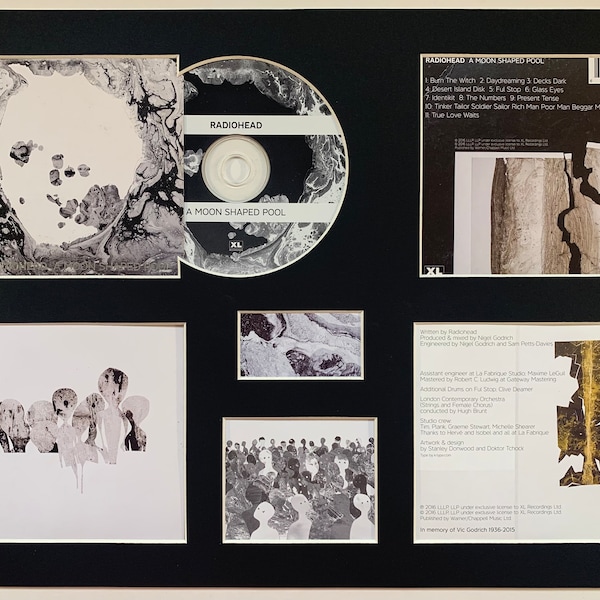 RADIOHEAD - A Moon Shaped Pool - Album Display Deluxe