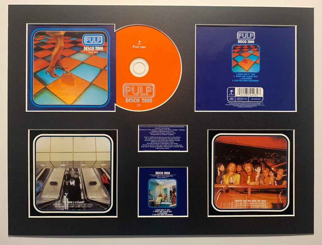 PULP - Disco 2000 - Album Display Deluxe - Etsy UK