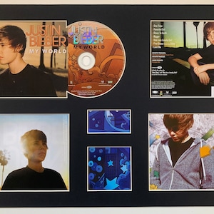 JUSTIN BIEBER - My World - Album Display Deluxe