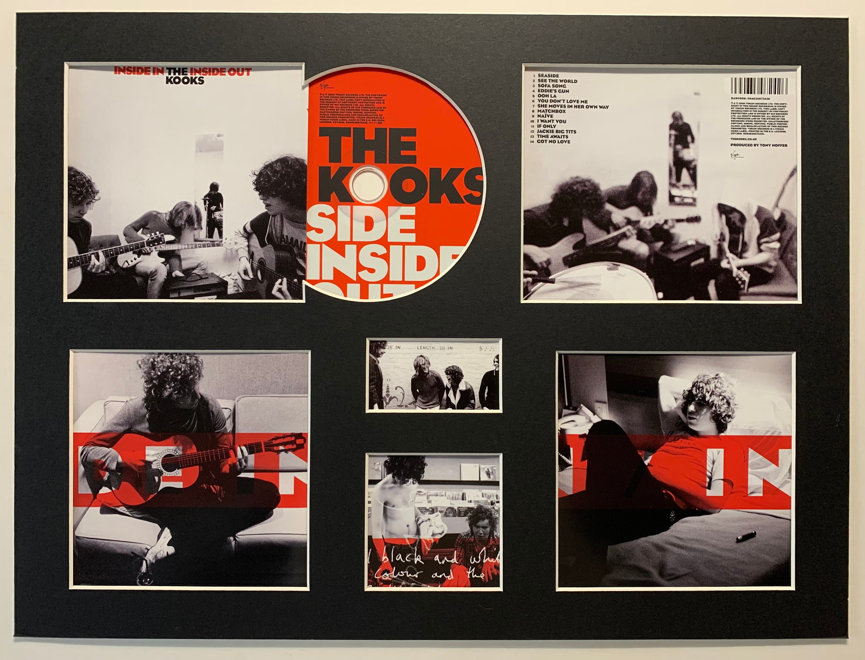 THE KOOKS - Inside in Inside Out - Album Display Deluxe - Etsy Canada