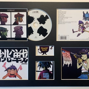 GORILLAZ - Demon Days - Album Display Deluxe