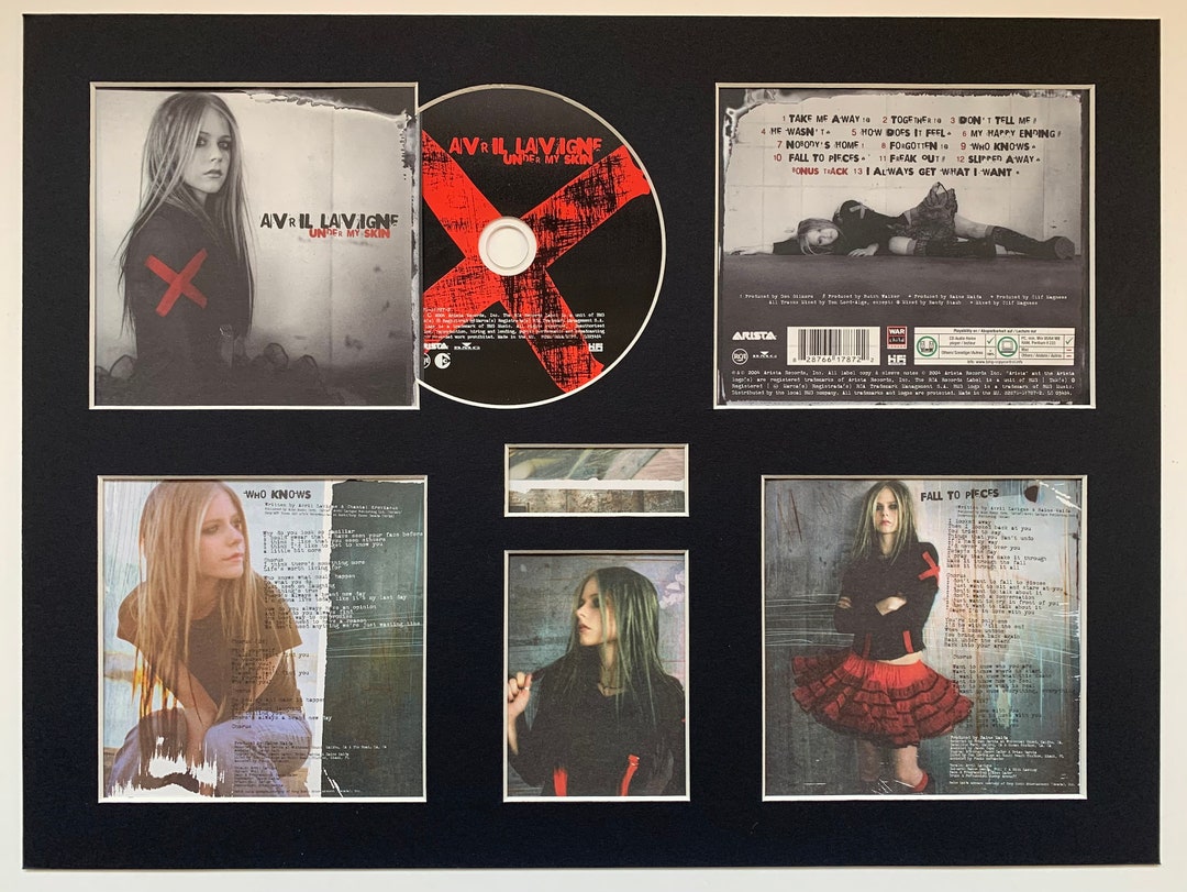 AVRIL LAVIGNE - Under My Skin - Album Display Deluxe - Etsy