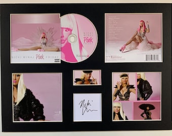 Nicki Minaj Signed/autographed CD - Pink Friday 2 - Artcard - Etsy