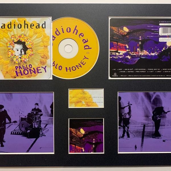 RADIOHEAD - Pablo Honey - Album Display Deluxe