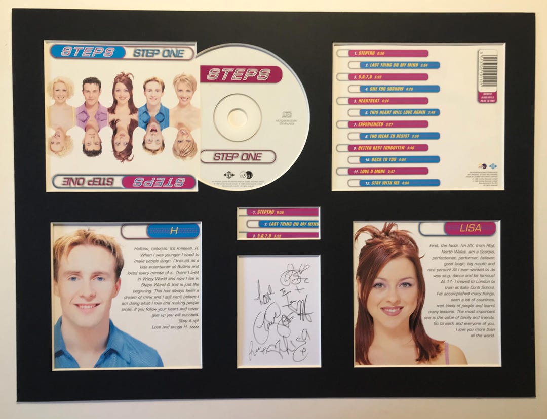 STEPS - Step One - Album Display Deluxe - Etsy