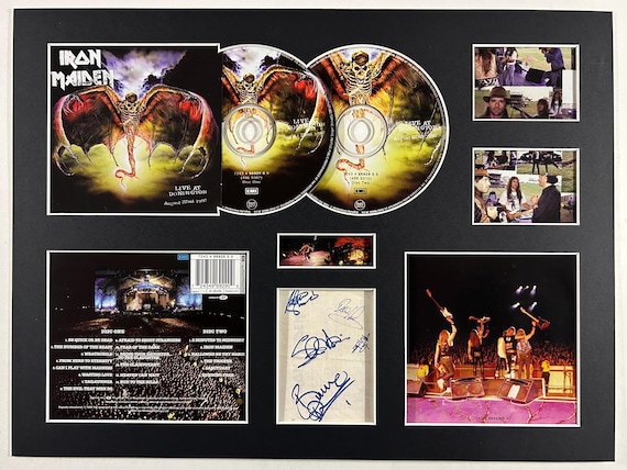 IRON MAIDEN - Live at Donington - Album Display 2 - Etsy