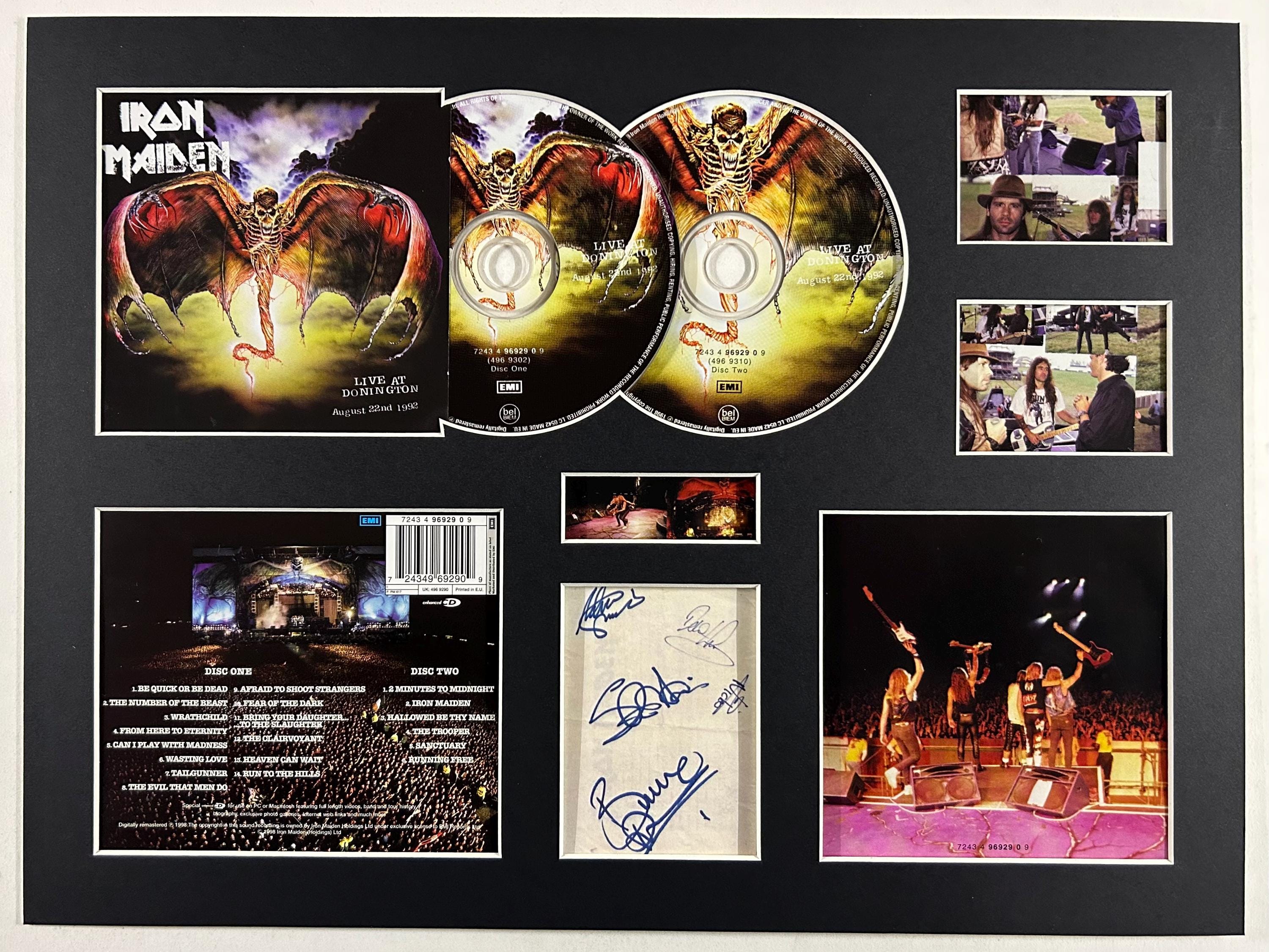 IRON MAIDEN - Live at Donington - Album Display 2 - Etsy