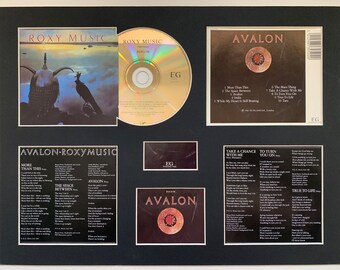 ROXY MUSIC - Avalon - Album Display Deluxe - Etsy