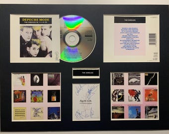 DEPECHE MODE - The Singles - Album Display Deluxe