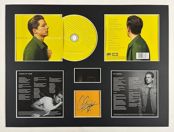 CHARLIE PUTH - Nine Track Mind - Album Display Deluxe - Etsy