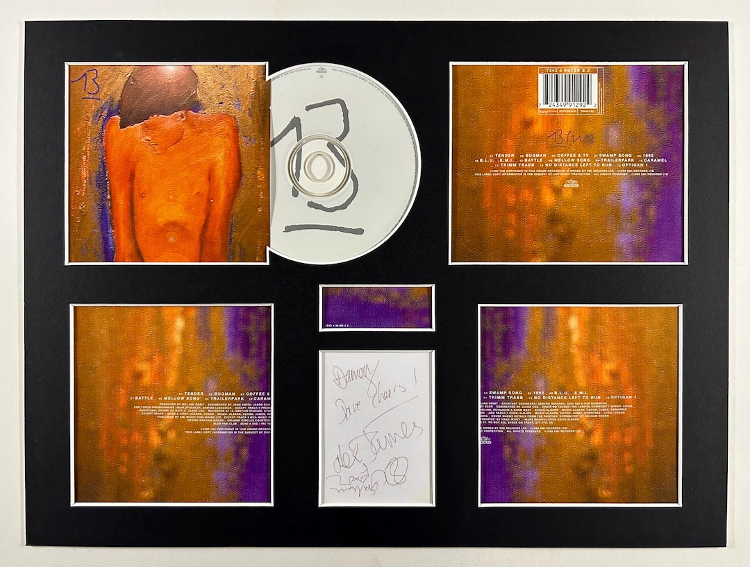 BLUR - 13 - Album Display Deluxe - Etsy Australia